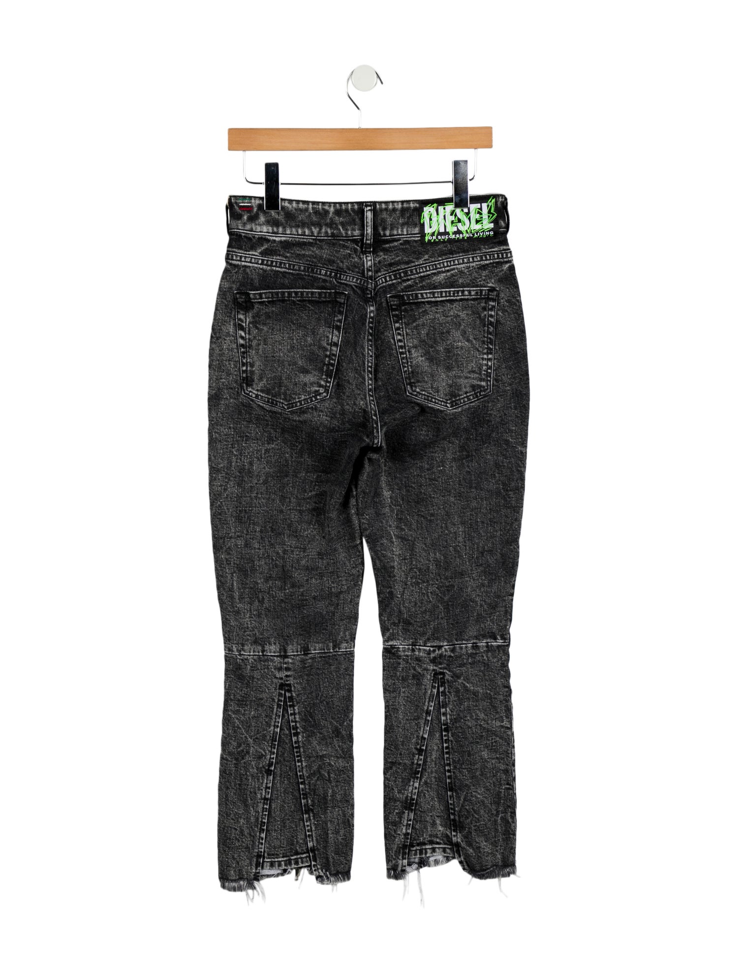 Diesel Mid-Rise Straight Leg Jeans