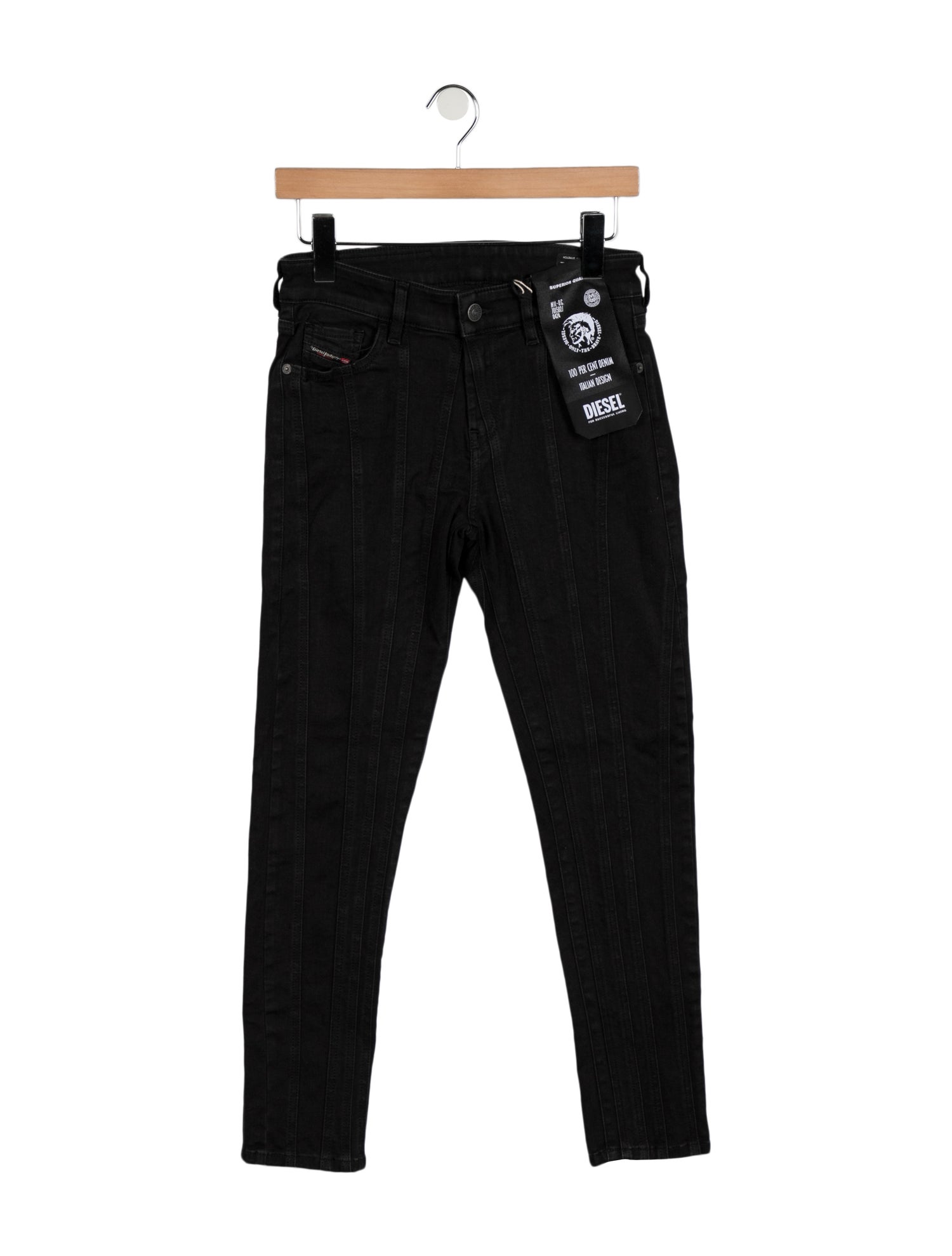 Diesel Low-Rise Skinny Leg Jeans