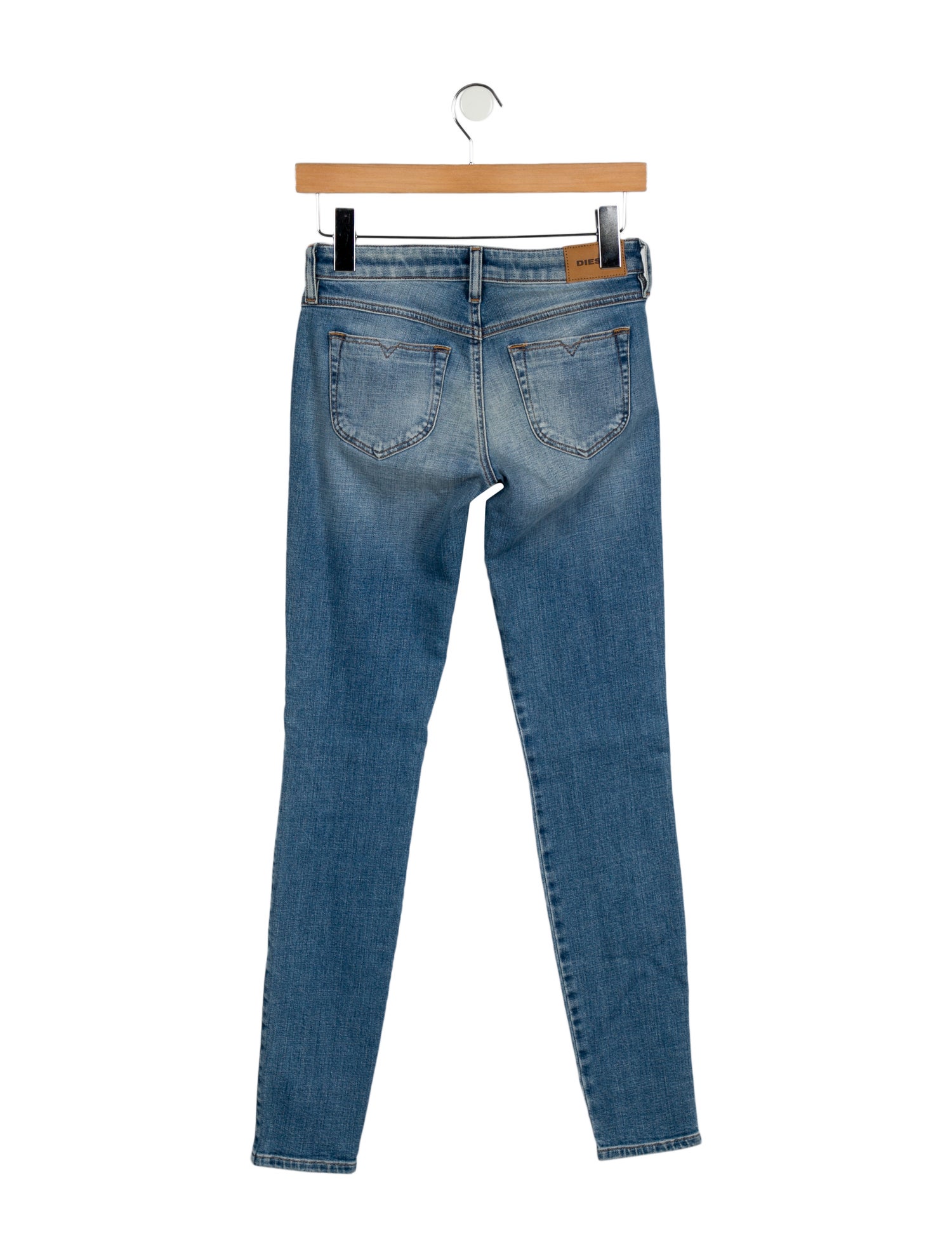 Diesel Low-Rise Skinny Leg Jeans