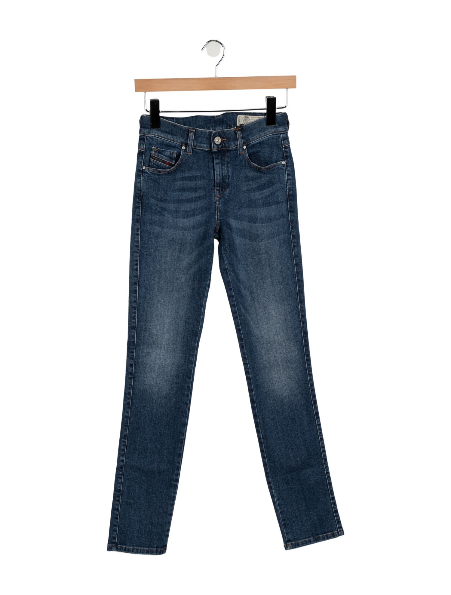 Diesel Low-Rise Skinny Leg Jeans