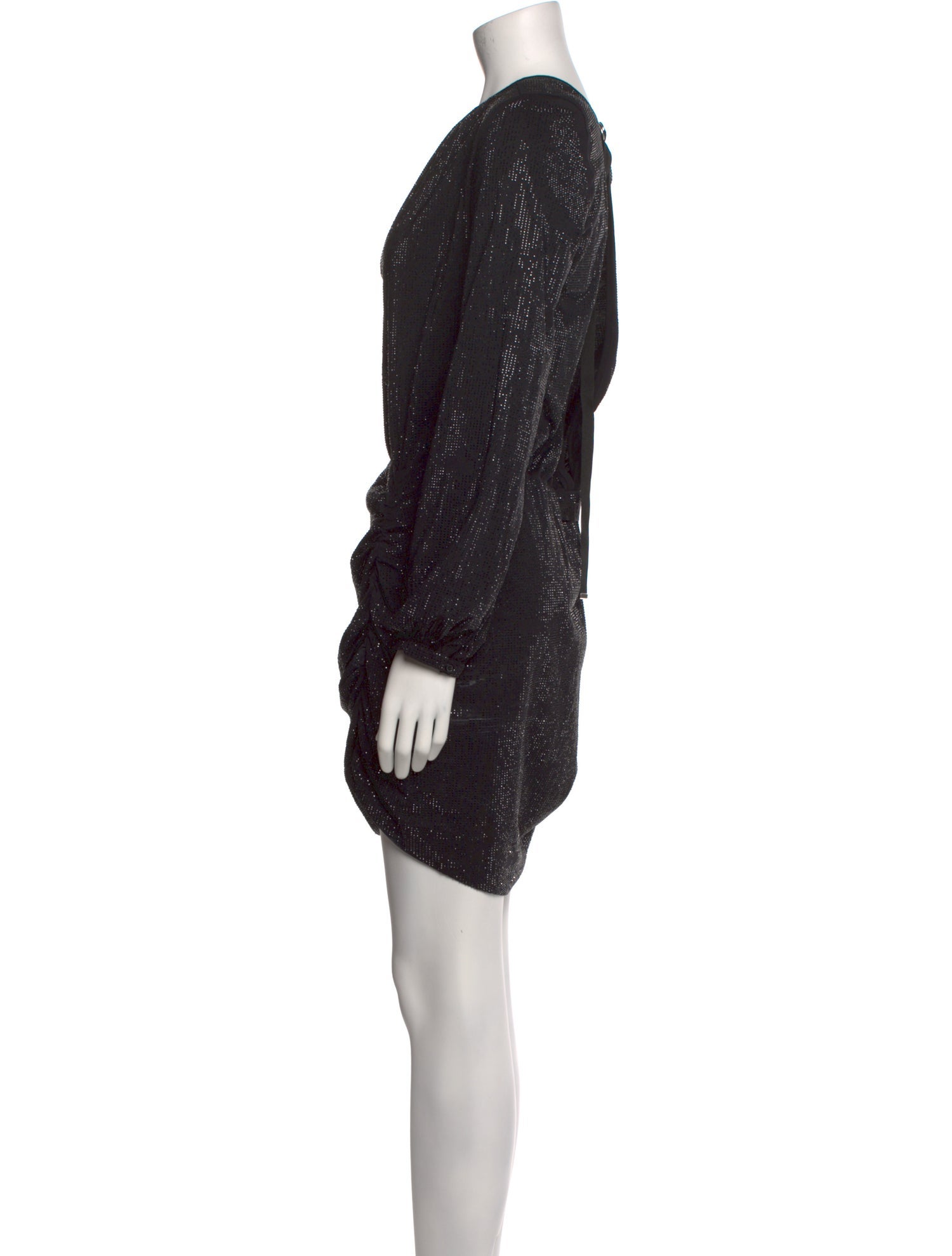 Diesel Crew Neck Mini Dress w/ Tags - Black Dresses, Clothing - WDISL28602  | The RealReal