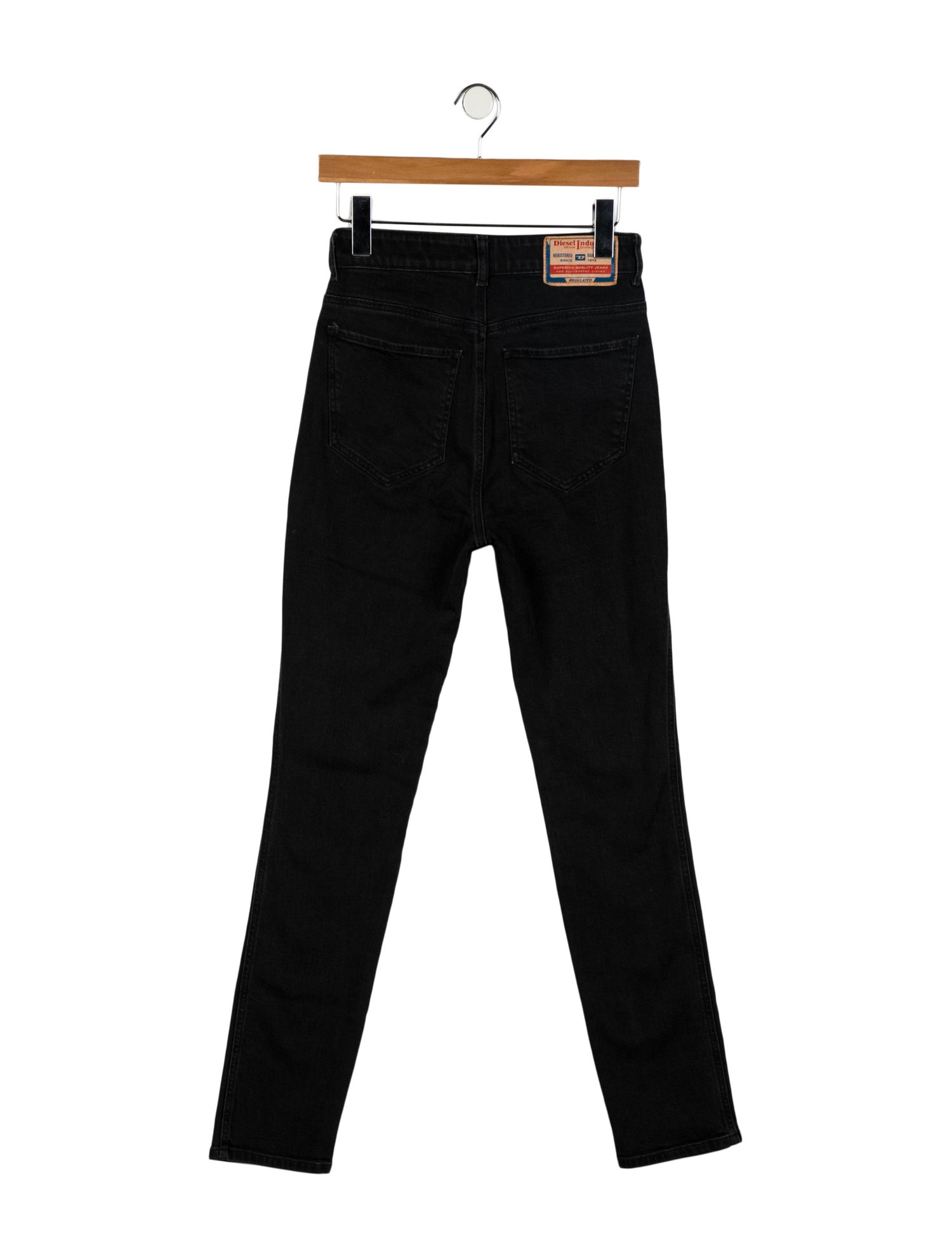 Diesel Mid-Rise Straight Leg Jeans