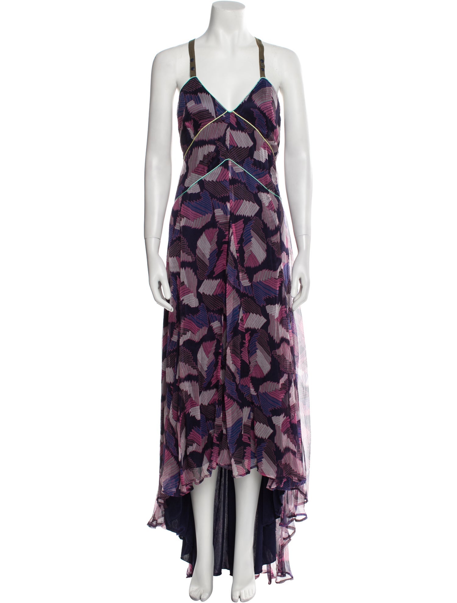 Diesel Silk Long Dress