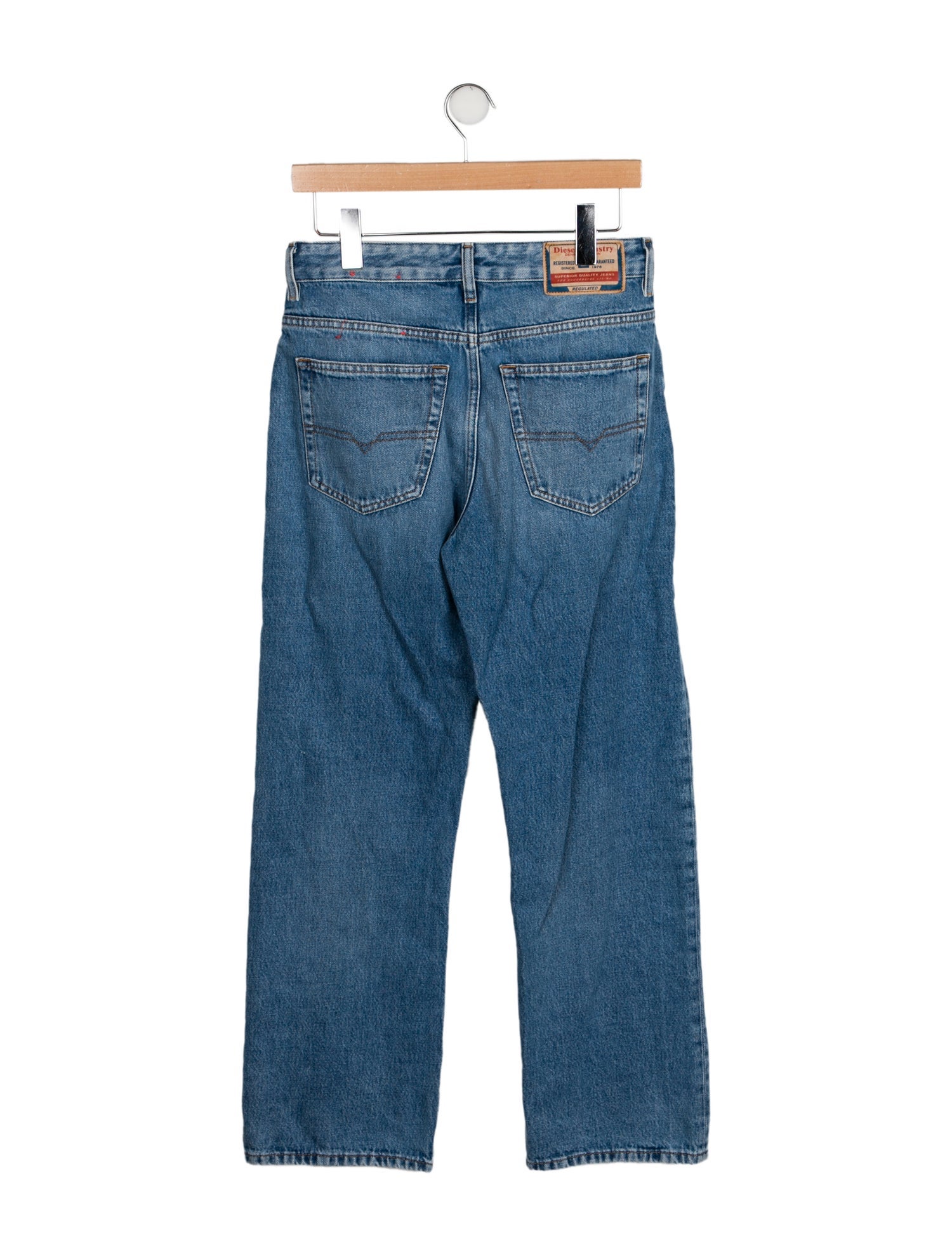 Diesel High-Rise Wide Leg Jeans