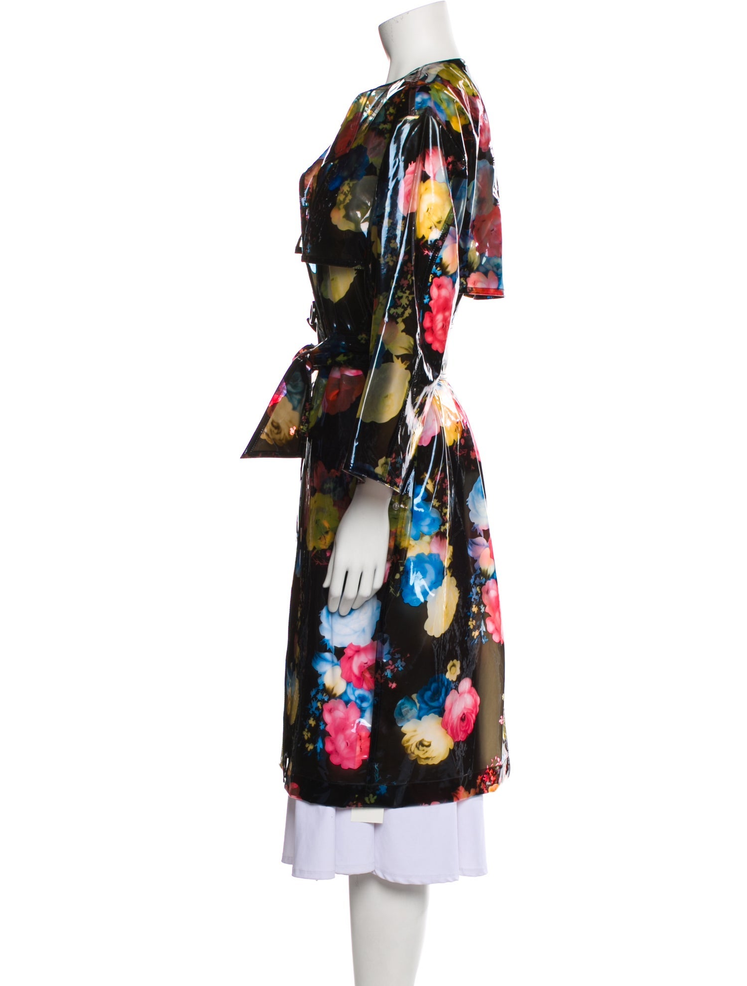 Diesel Floral Print Coat