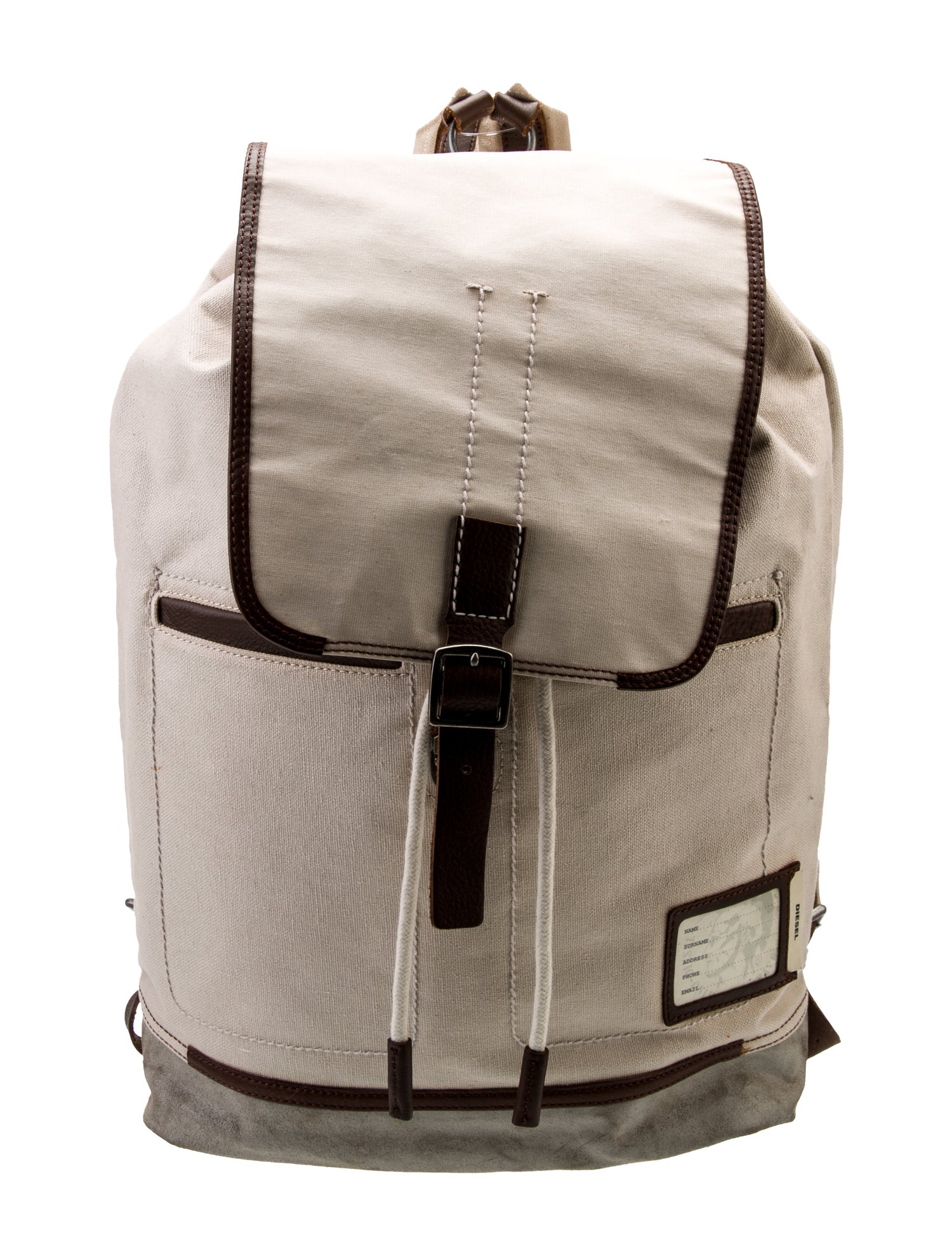 Diesel Canvas Backpack