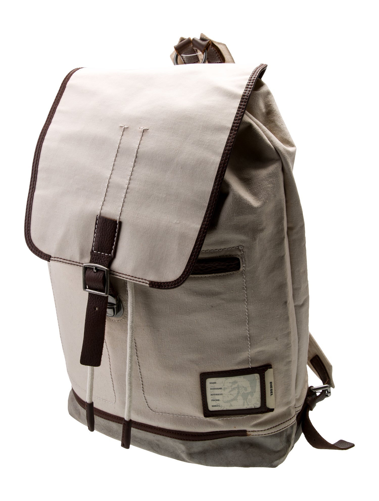 Diesel Canvas Backpack