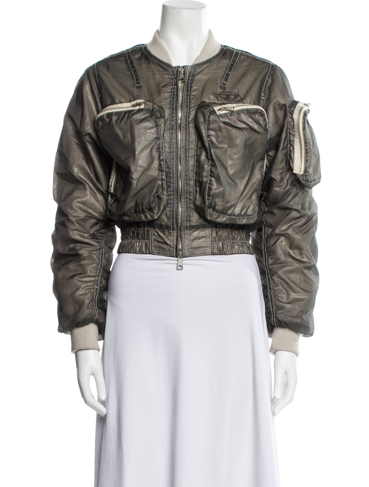 Diesel Nylon Bomber Jacket