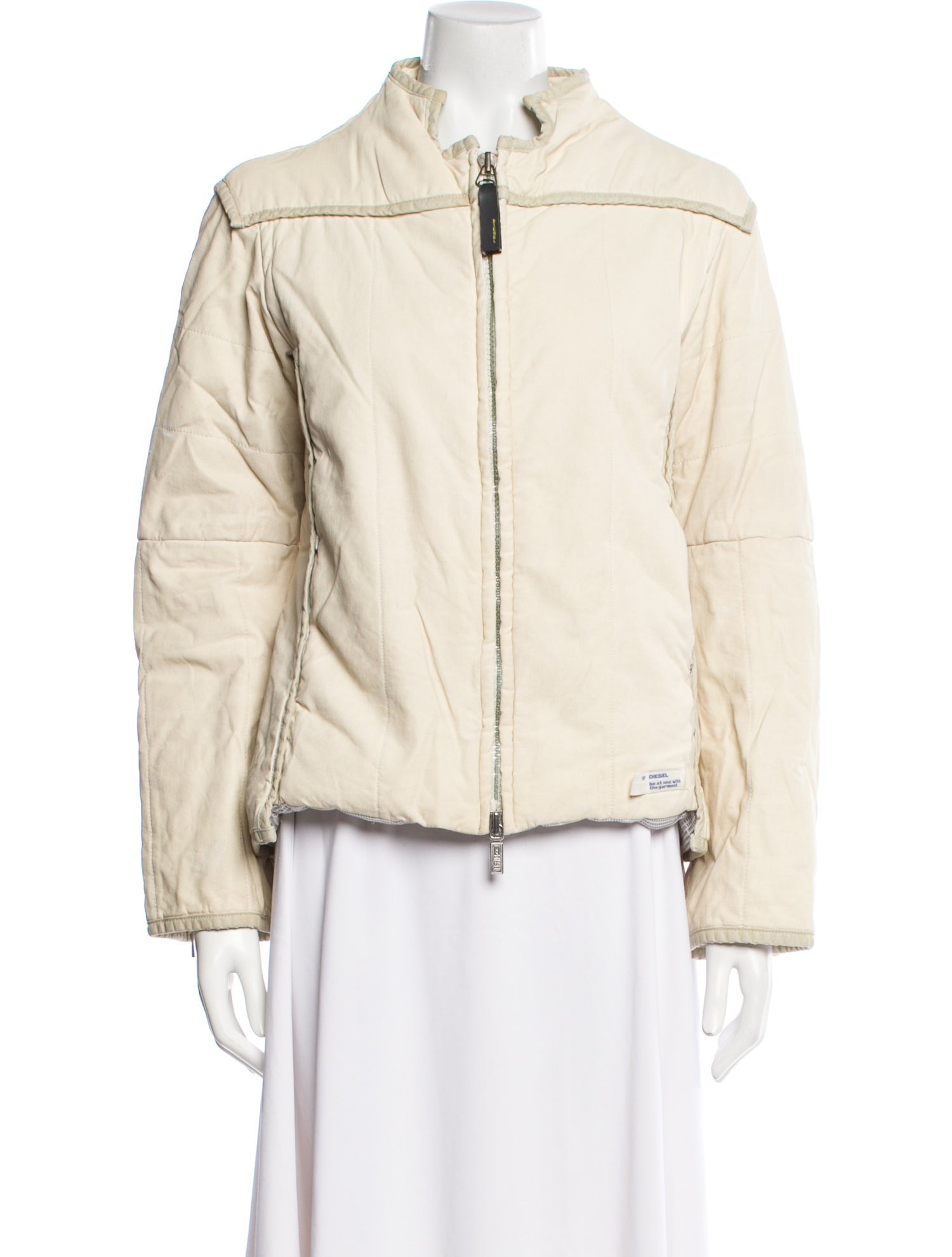 Diesel Linen Biker Jacket