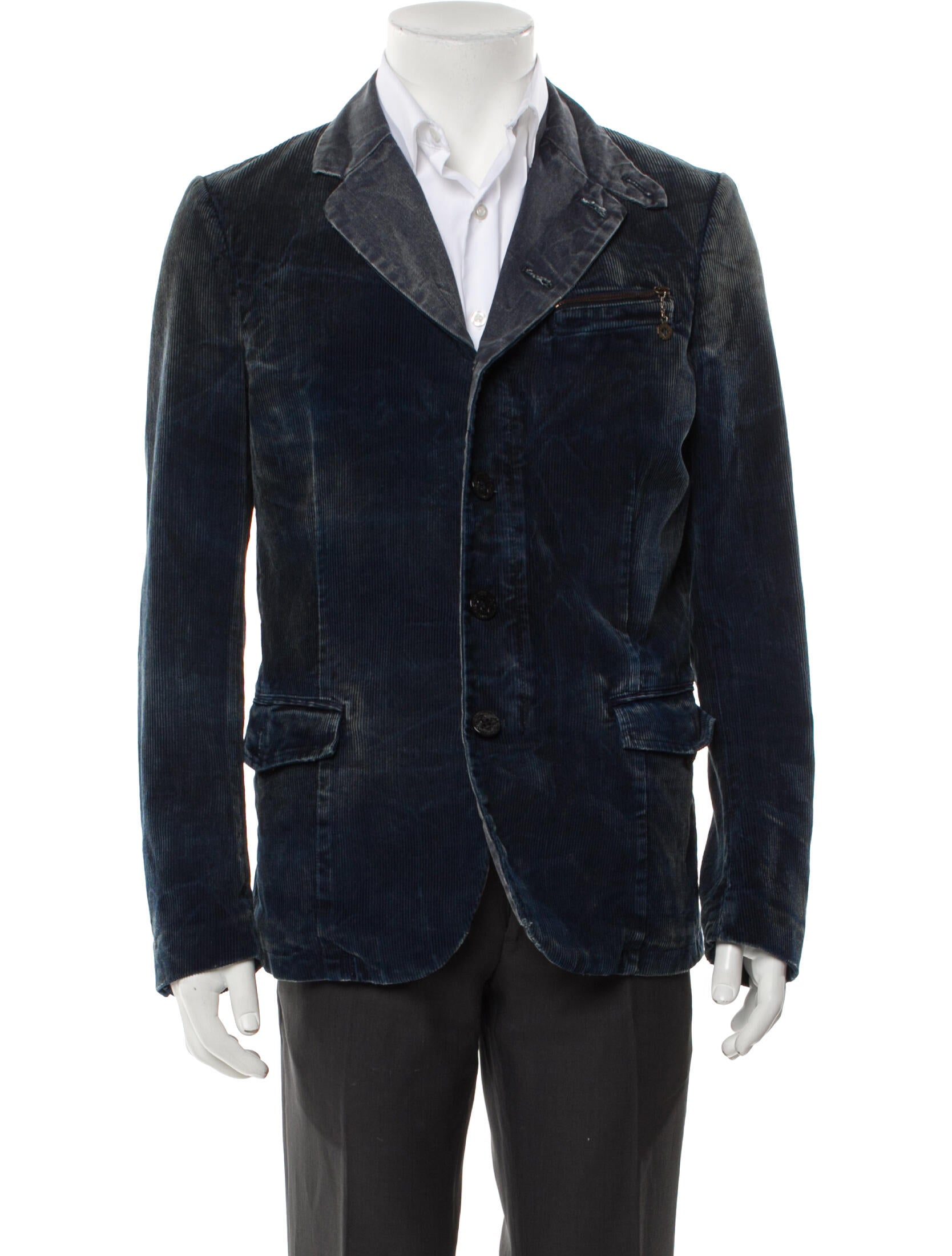 Diesel Corduroy Peacoat