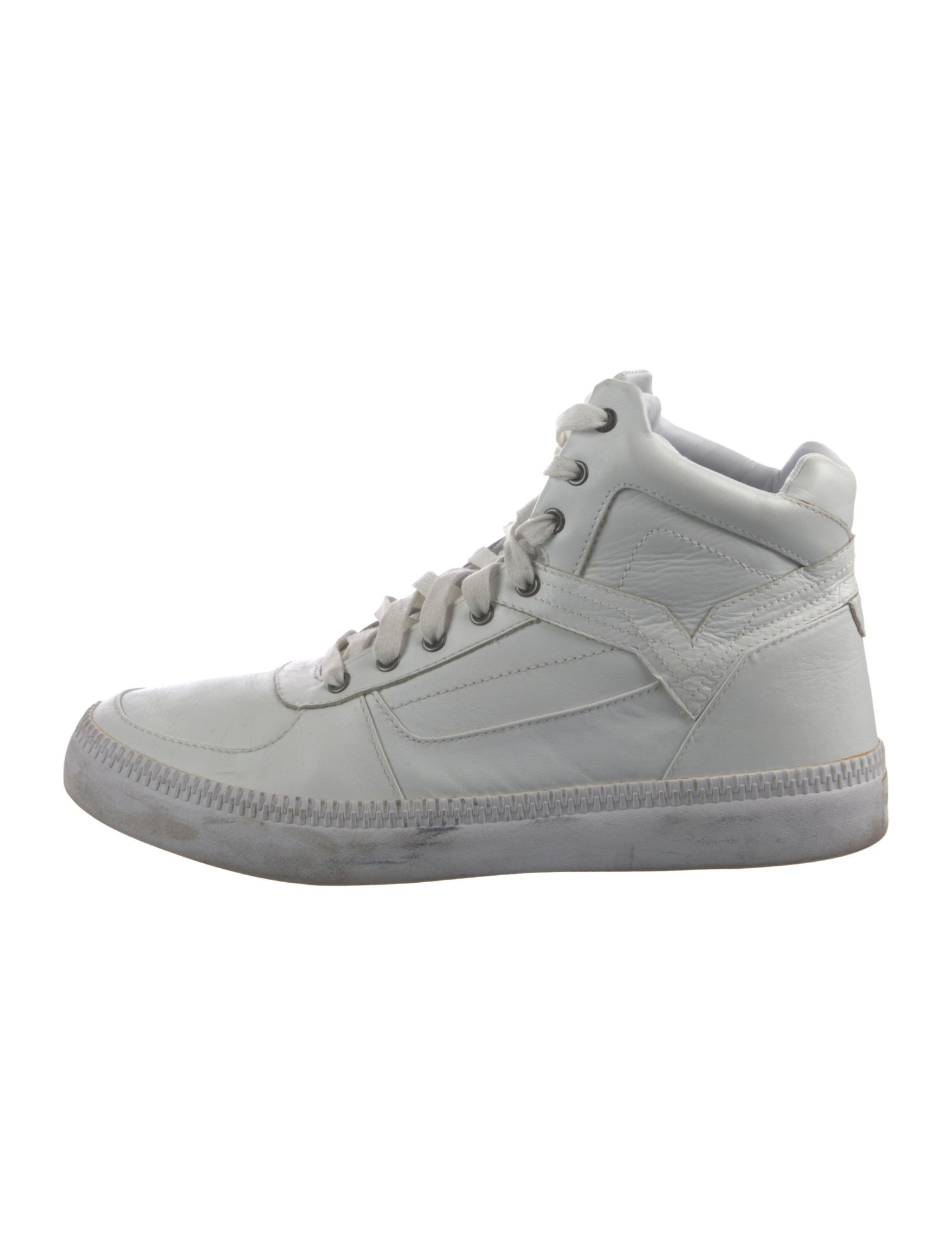 Diesel Leather Sneakers