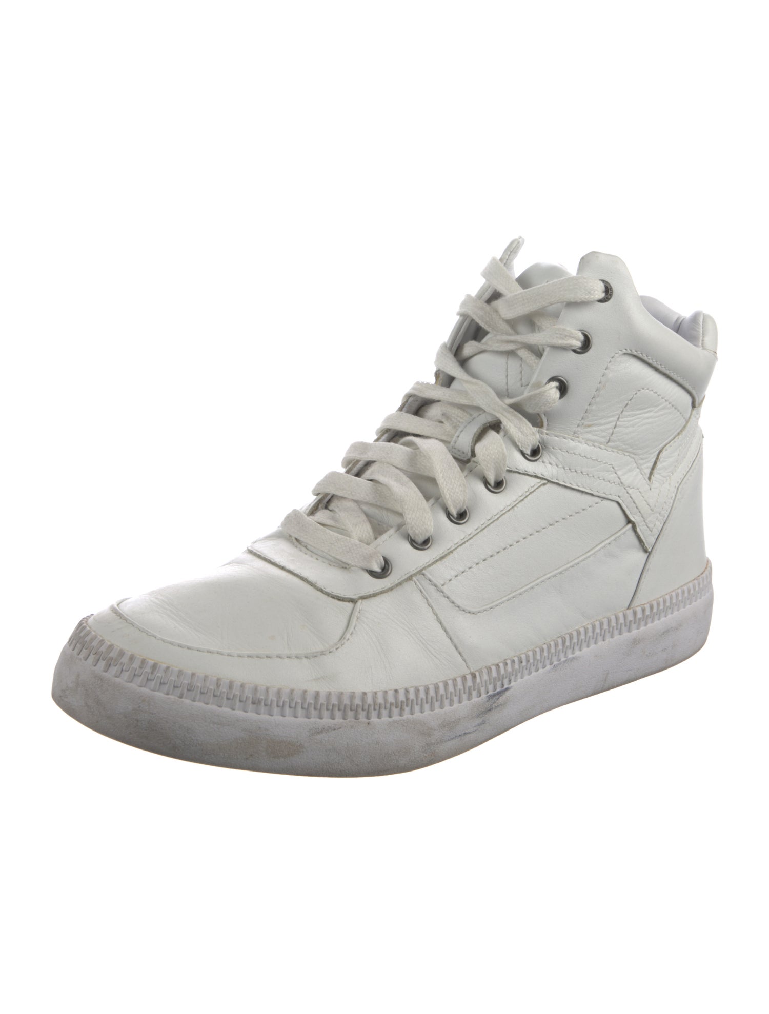 Diesel Leather Sneakers