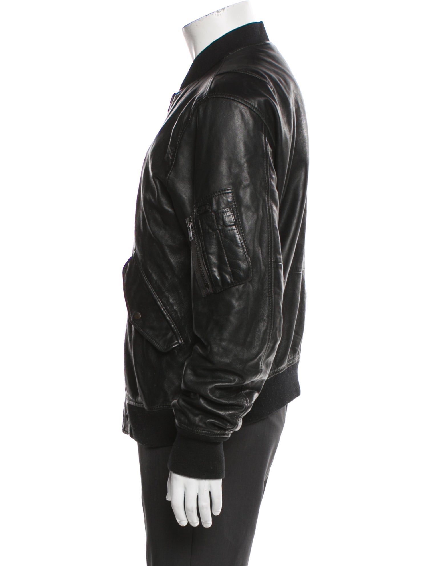 Diesel Shearling Bomber Jacket