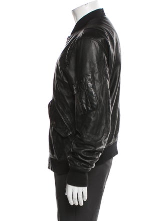 Diesel Shearling Bomber Jacket