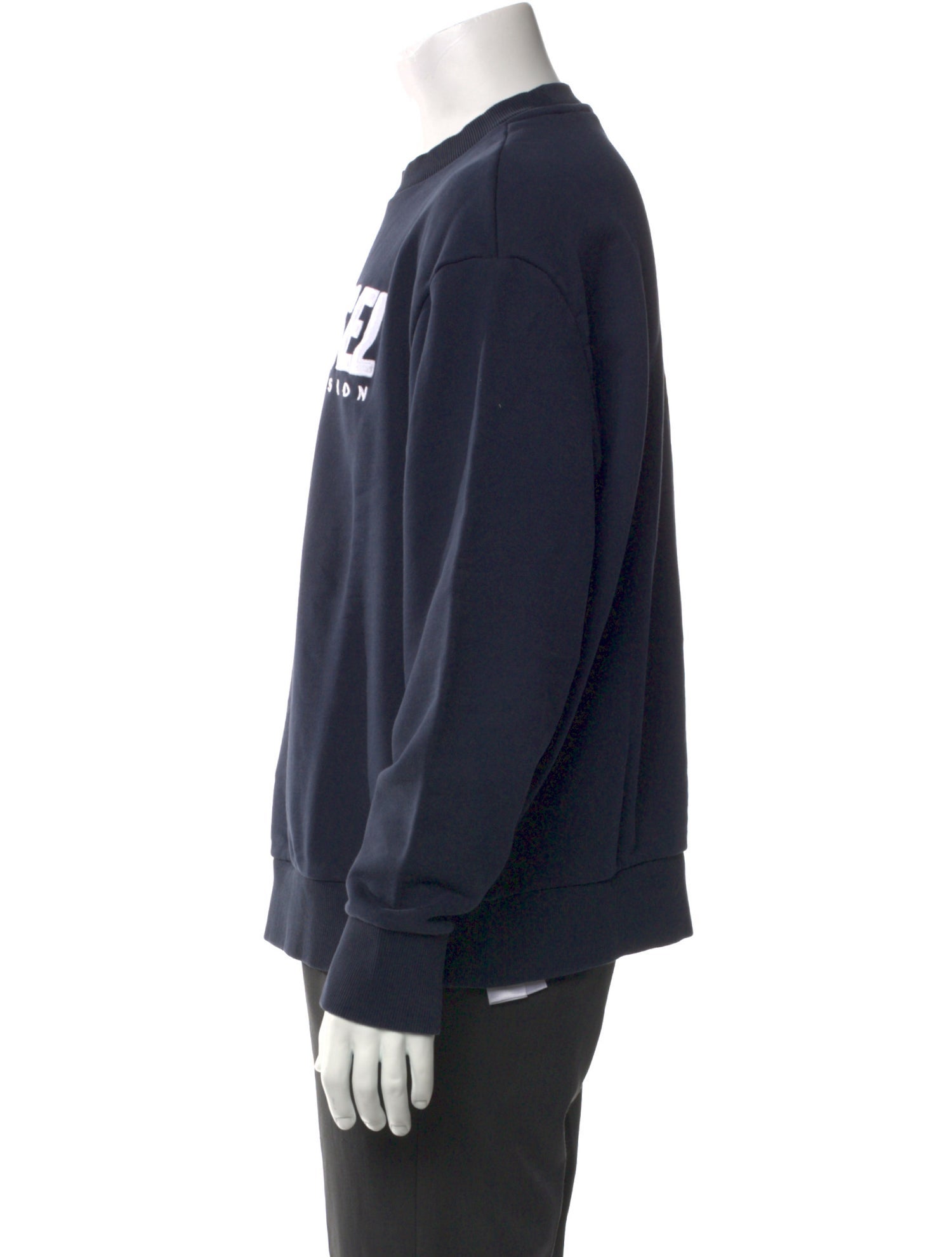 Diesel Graphic Print Crew Neck Sweatshirt