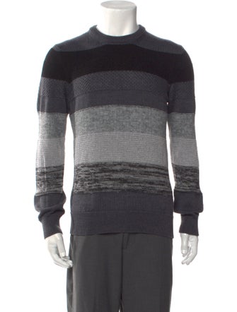 Diesel Striped Crew Neck Pullover