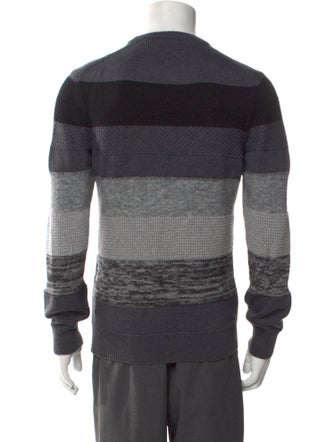 Diesel Striped Crew Neck Pullover