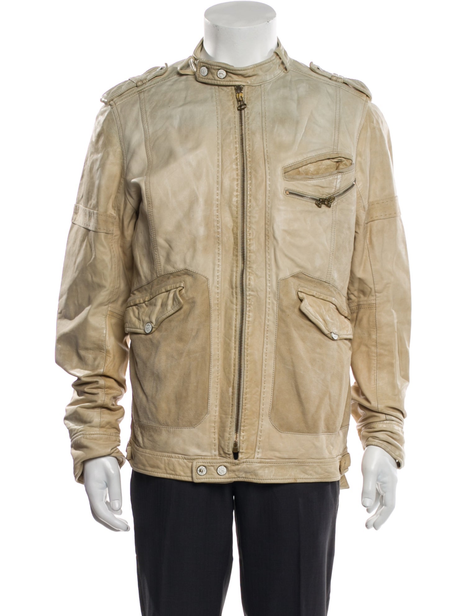 Diesel Leather Moto Jacket