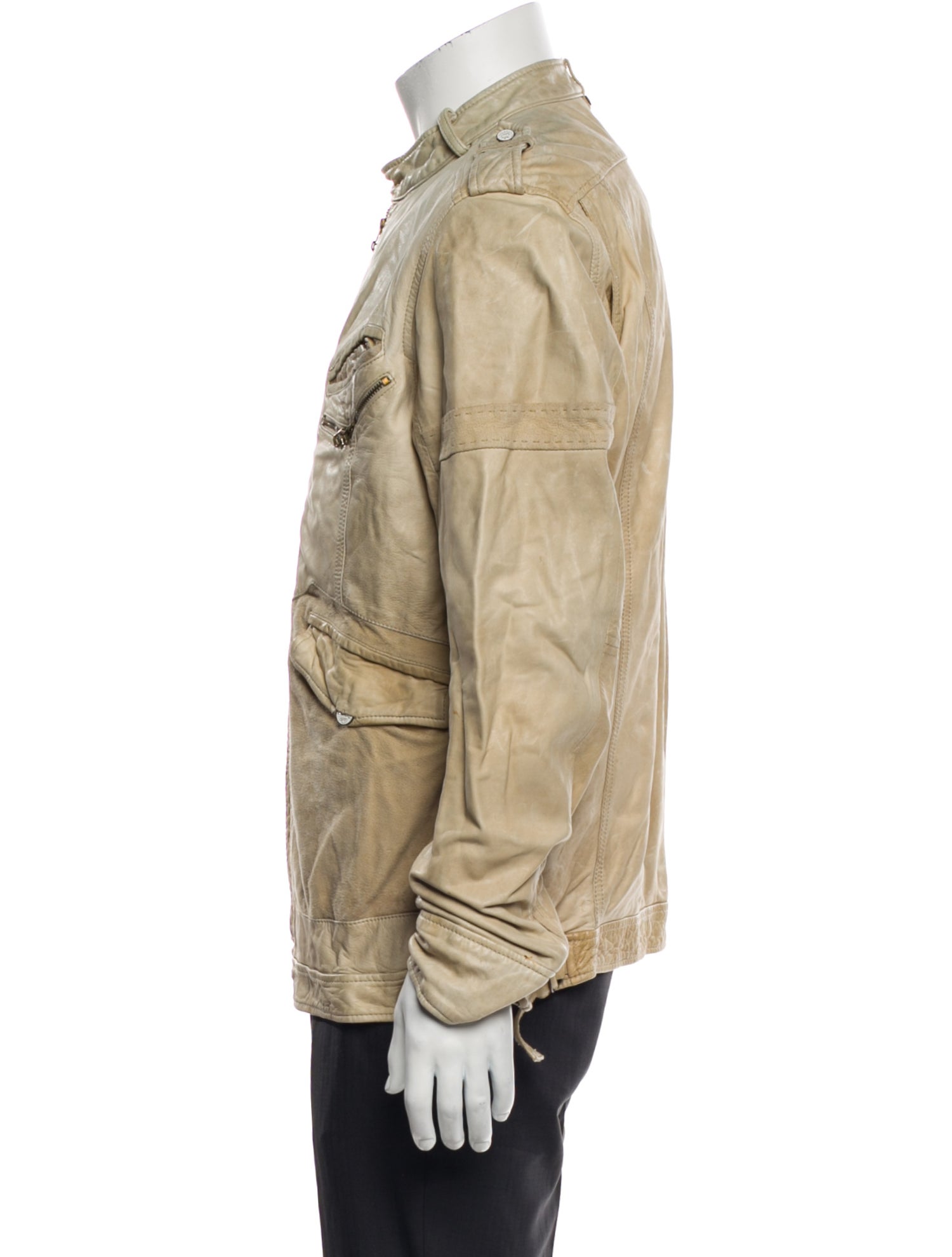 Diesel Leather Moto Jacket