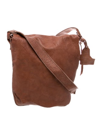 Diesel Leather Messenger Bag