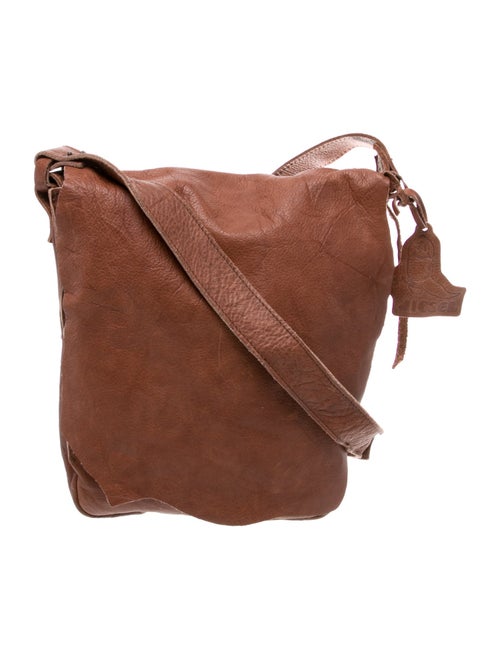 Diesel Leather Messenger Bag