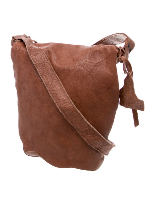 Diesel Leather Messenger Bag