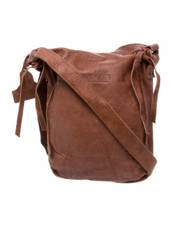 Diesel Leather Messenger Bag