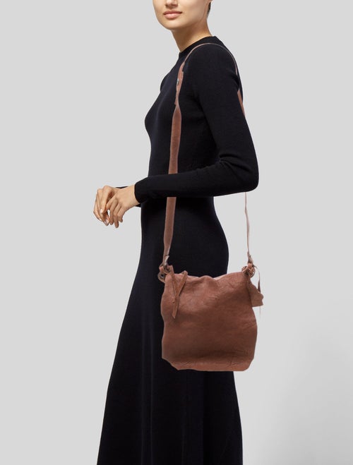 Diesel Leather Messenger Bag