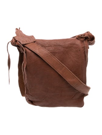 Diesel Leather Messenger Bag