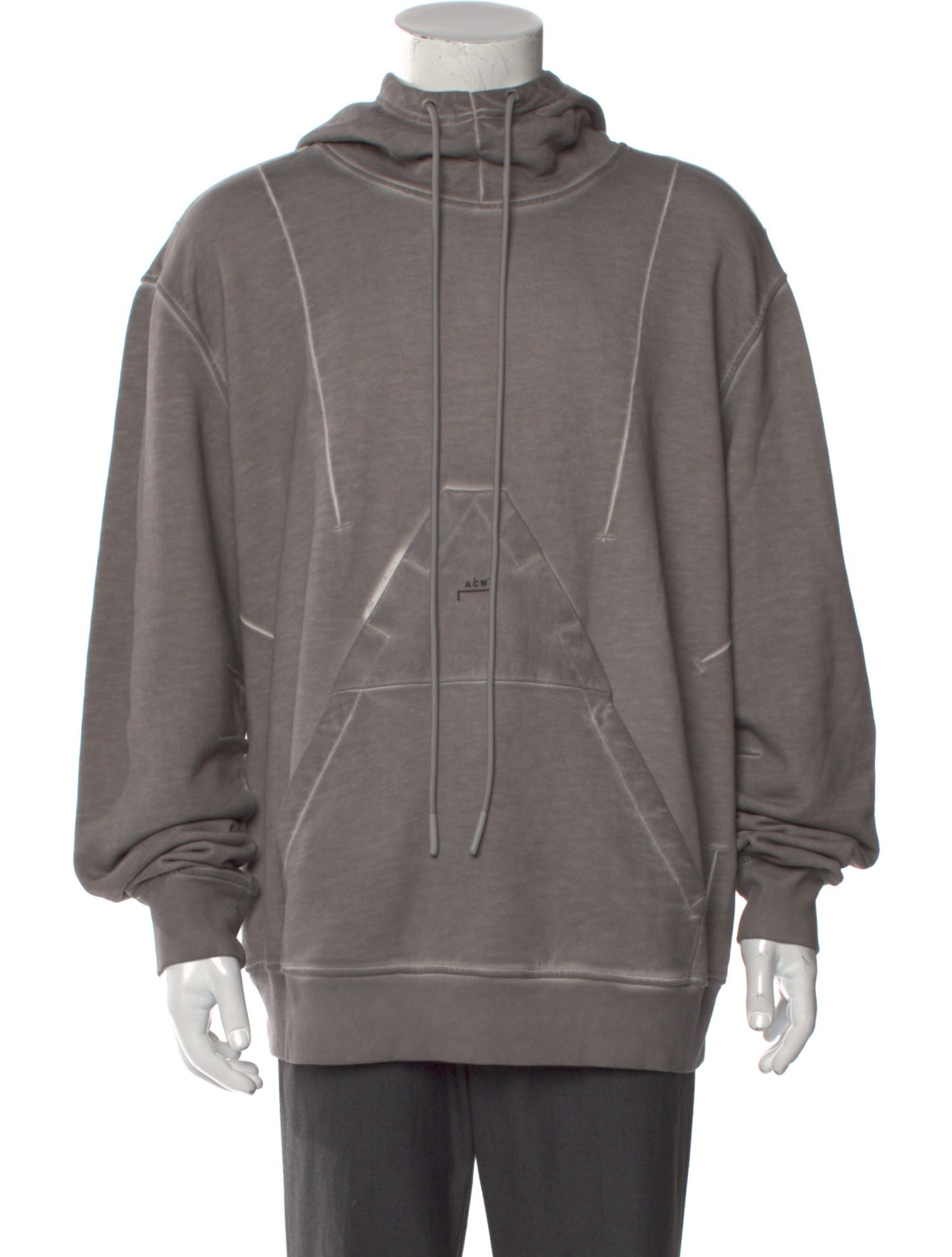 Diesel Graphic Print Mock Neck Hoodie