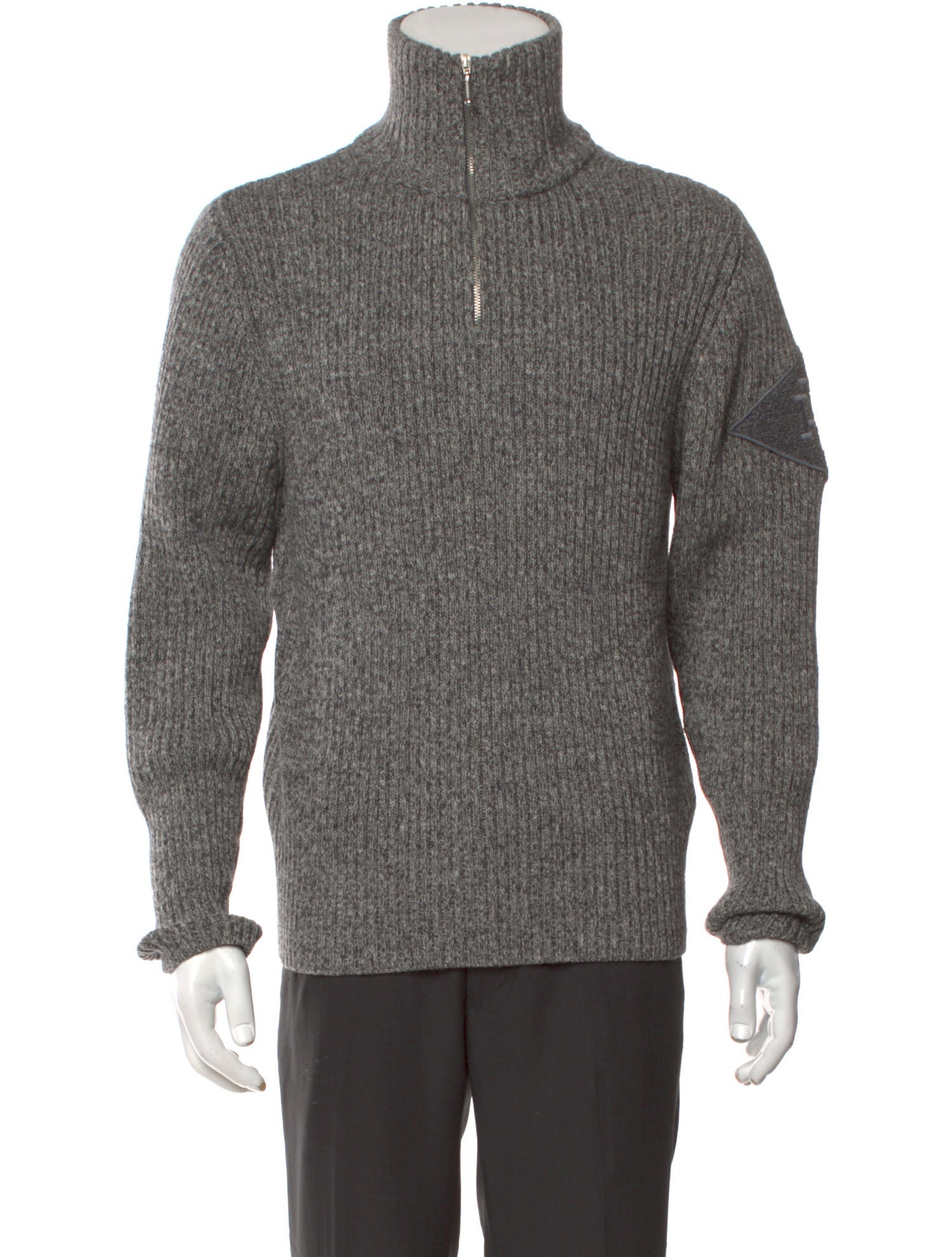 Diesel Wool Turtleneck Polo Sweater