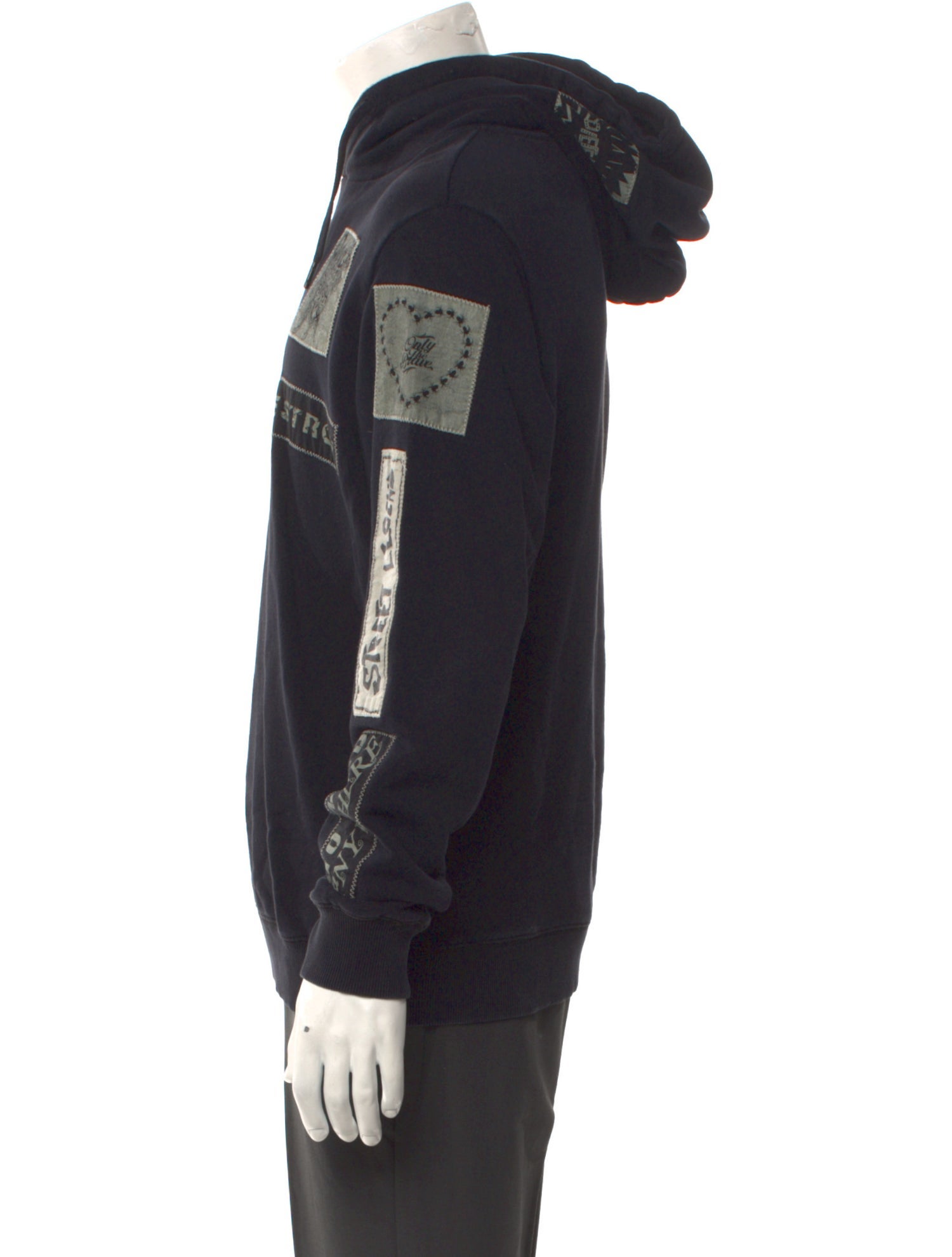 Diesel Graphic Print Crew Neck Hoodie