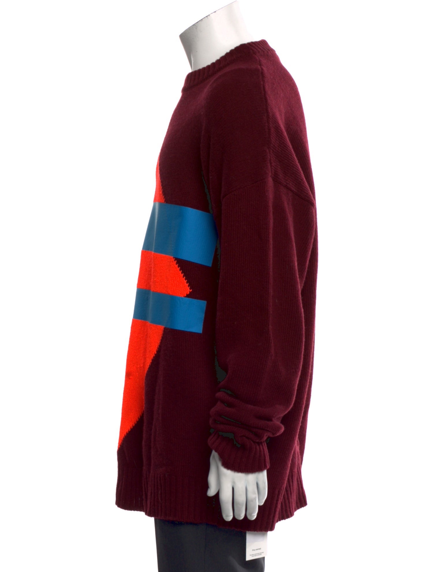 Diesel Wool Graphic Print Pullover