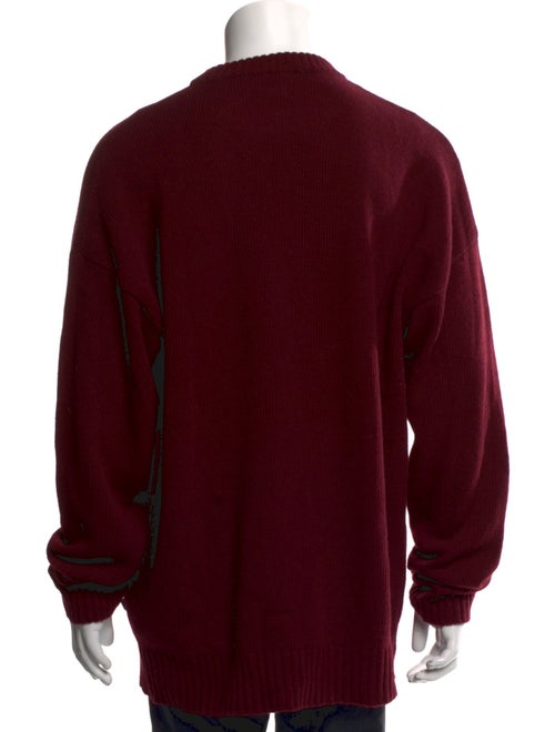 Diesel Wool Graphic Print Pullover