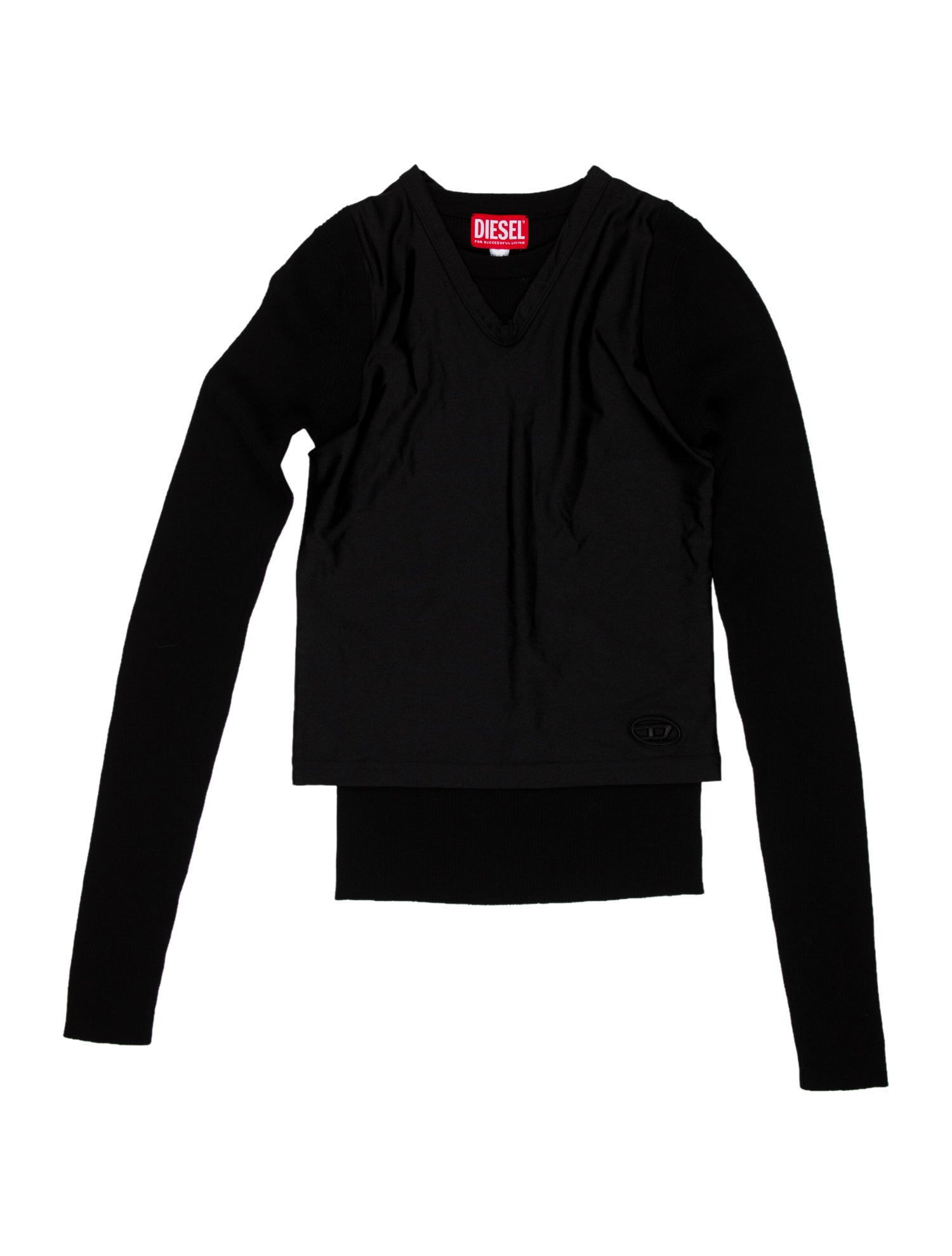 Diesel V-Neck Long Sleeve Pullover w/ Tags