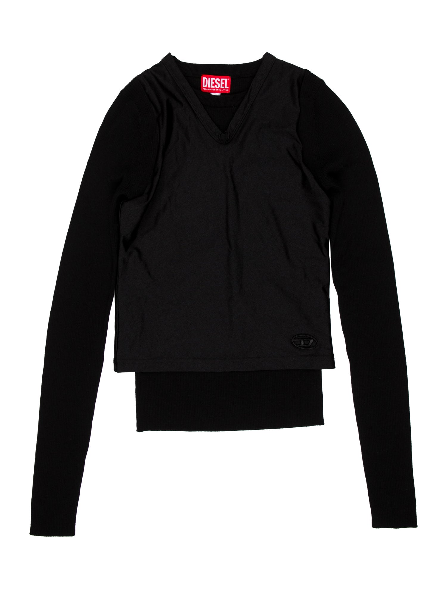 Diesel V-Neck Long Sleeve Pullover w/ Tags