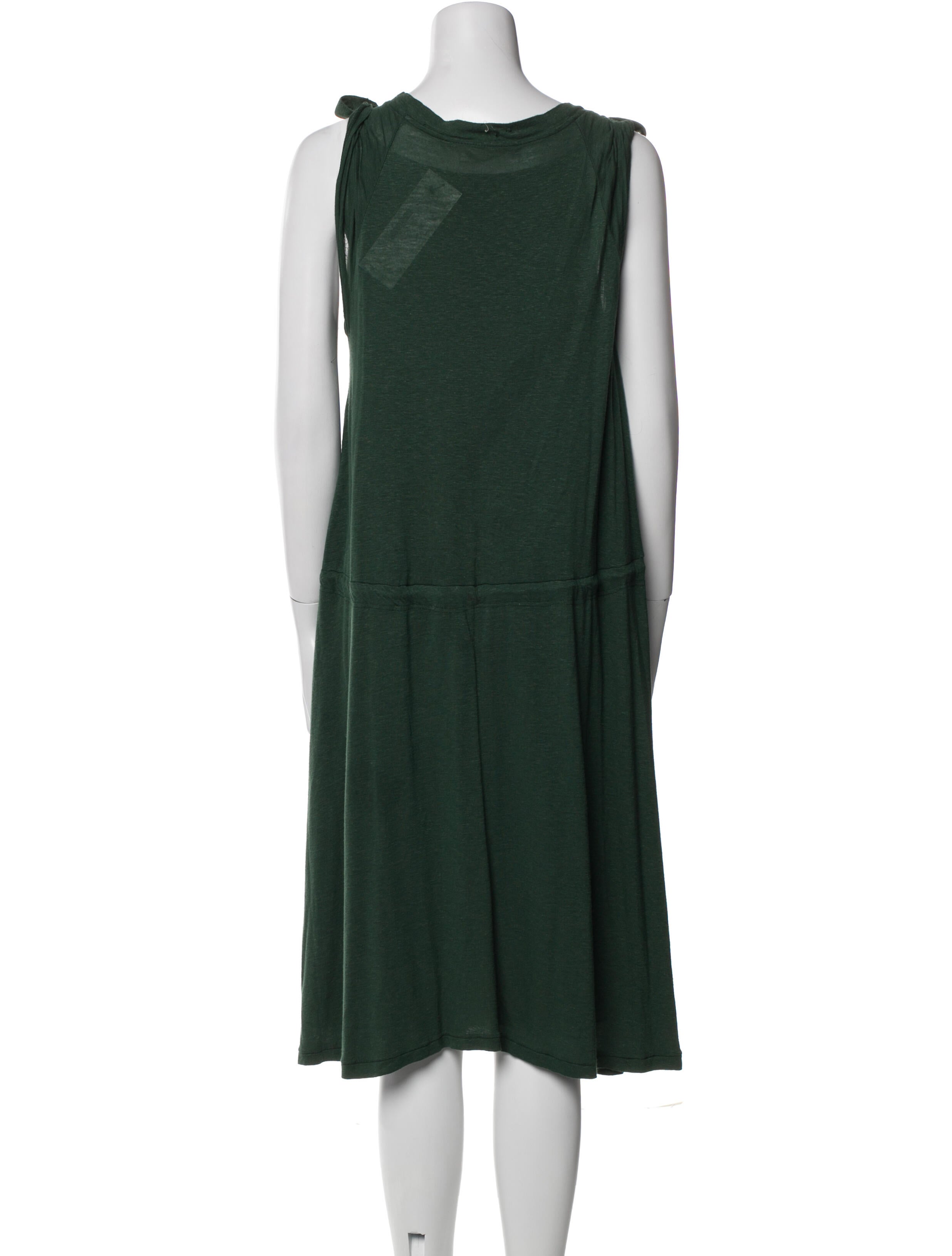 Diesel V-Neck Midi Length Dress