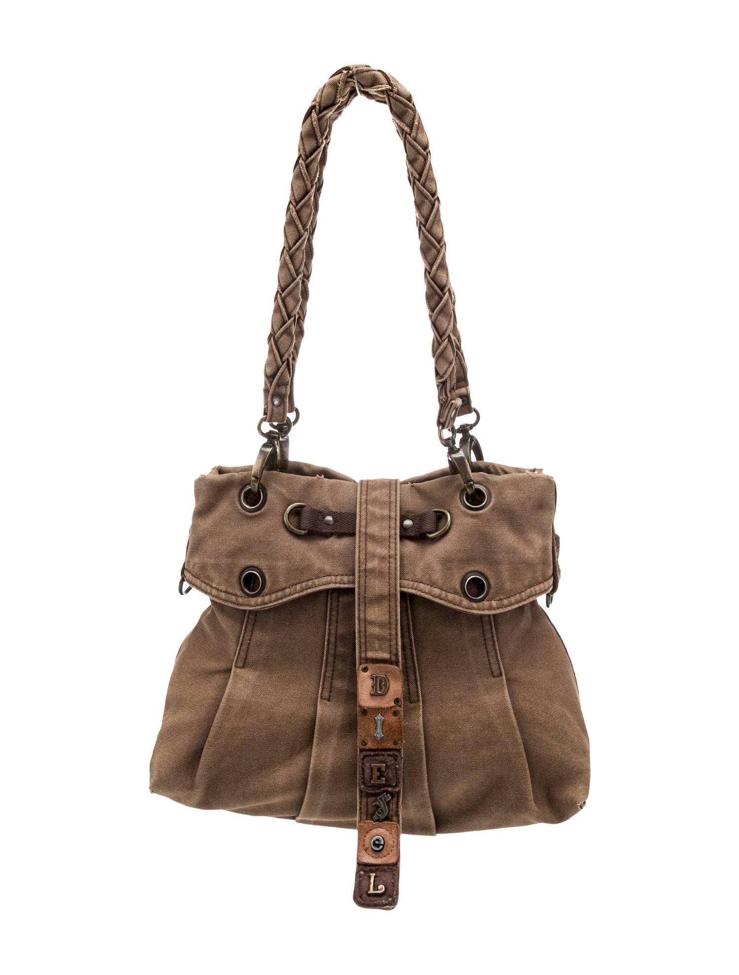 Diesel Canvas Shoulder Bag