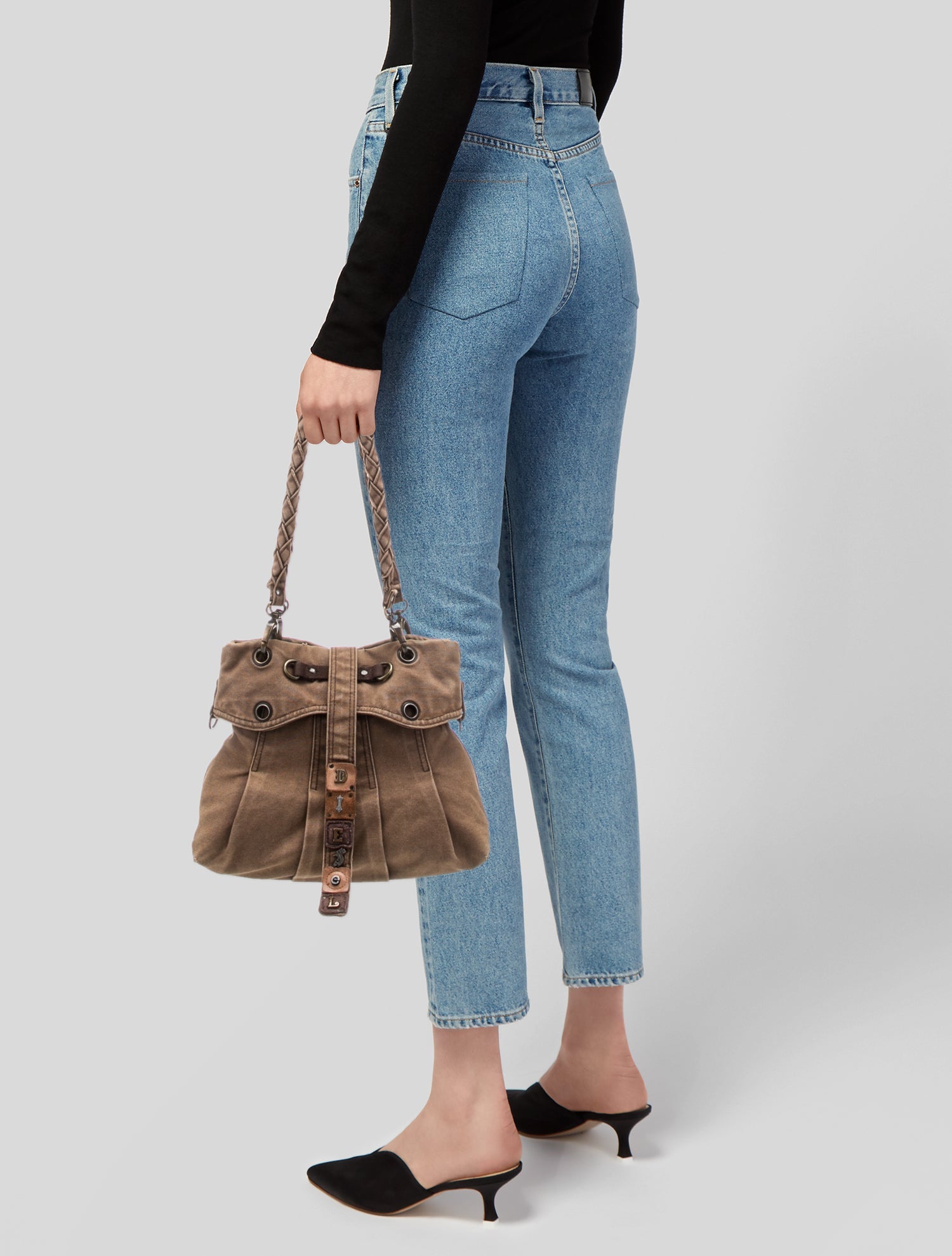 Diesel Canvas Shoulder Bag