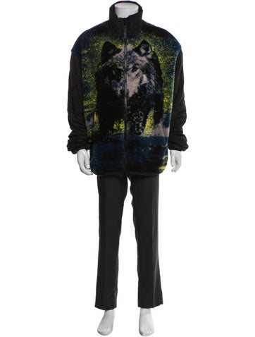 Diesel Outerwear Graphic Print Parka M