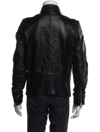 Diesel Lambskin Moto Jacket