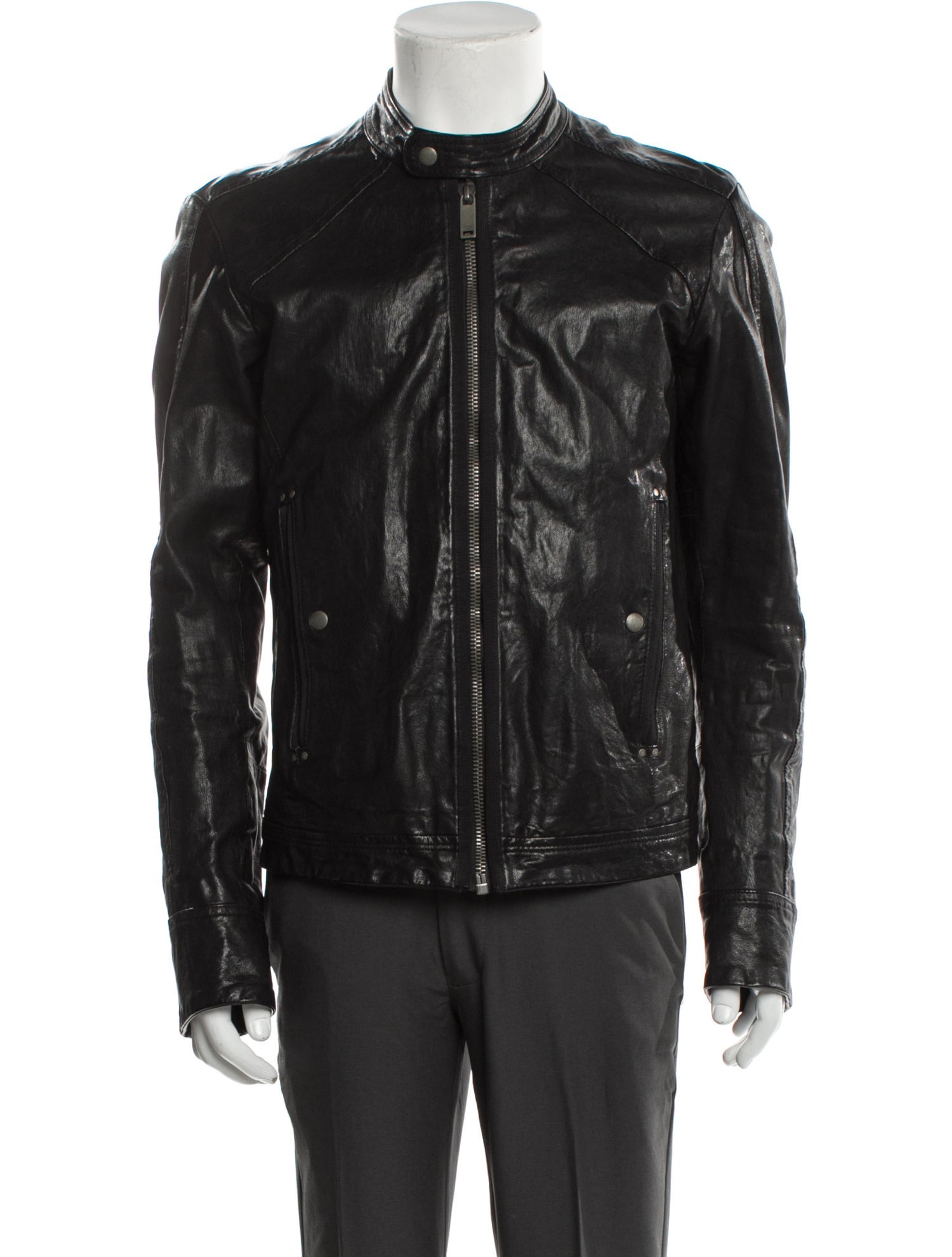 Diesel Leather Moto Jacket