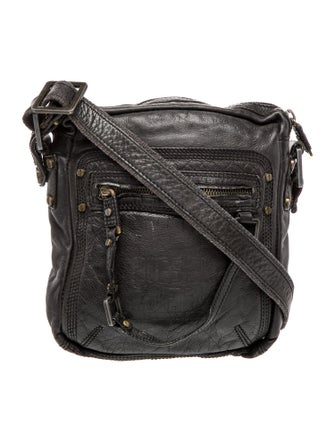 Diesel Leather Messenger Bag