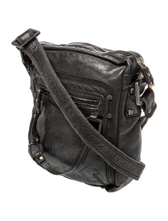 Diesel Leather Messenger Bag