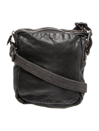 Diesel Leather Messenger Bag