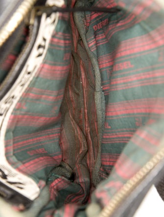 Diesel Leather Messenger Bag