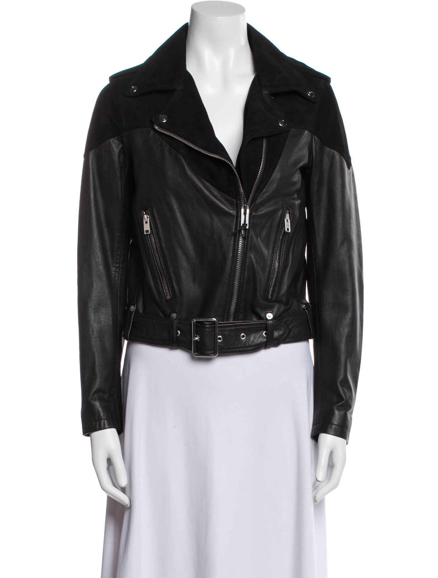 Diesel Eel Skin Biker Jacket