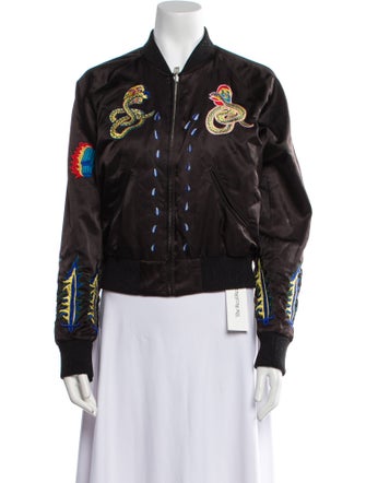 Diesel Graphic Print Bomber Jacket