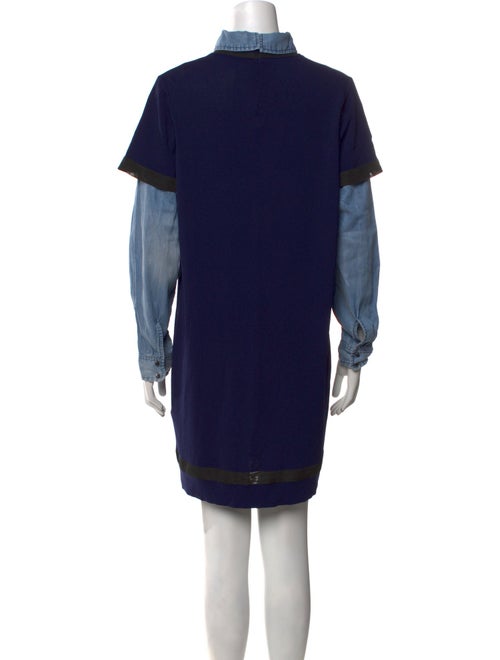 Diesel Mock Neck Mini Dress