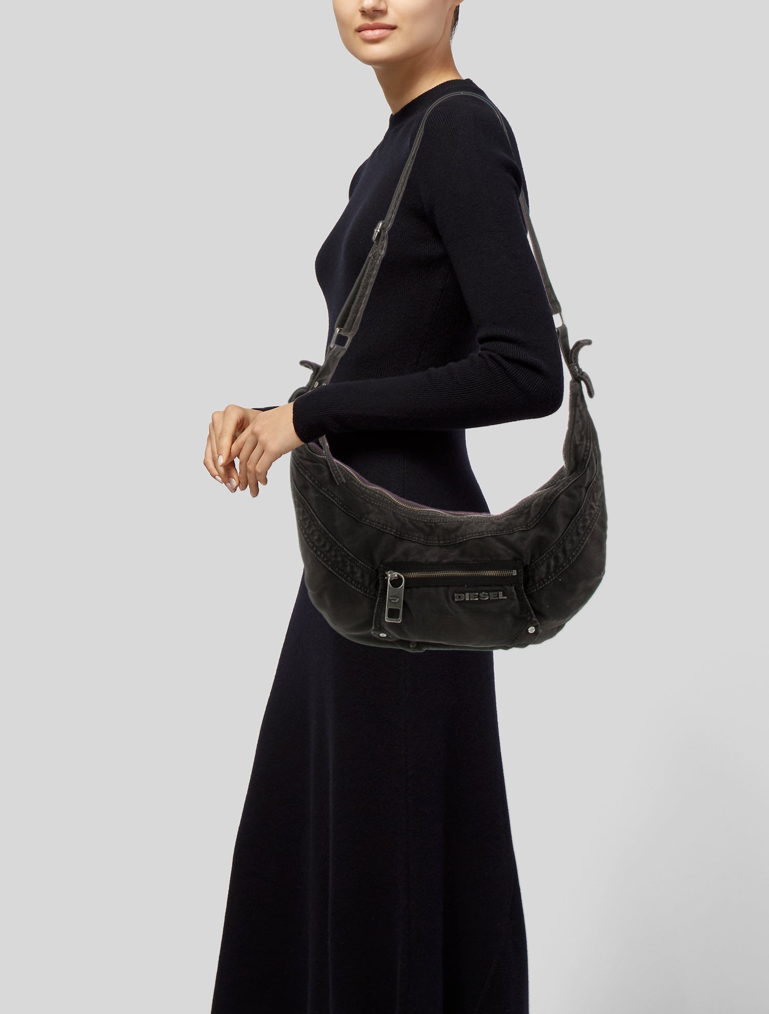 Diesel Denim Messenger Bag